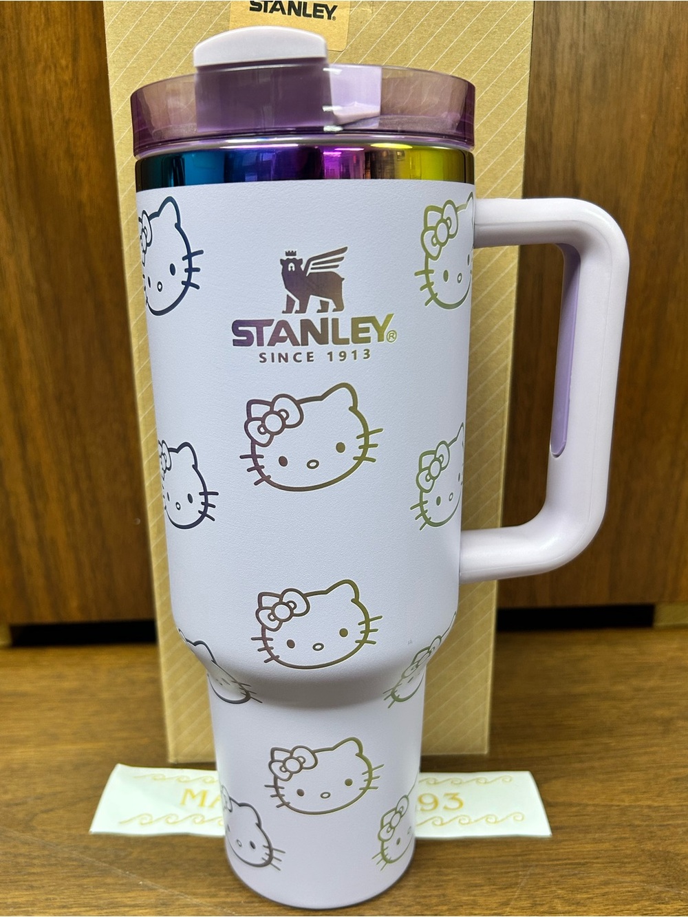 Hello Kitty Stanley Tumbler, Purple, NEW